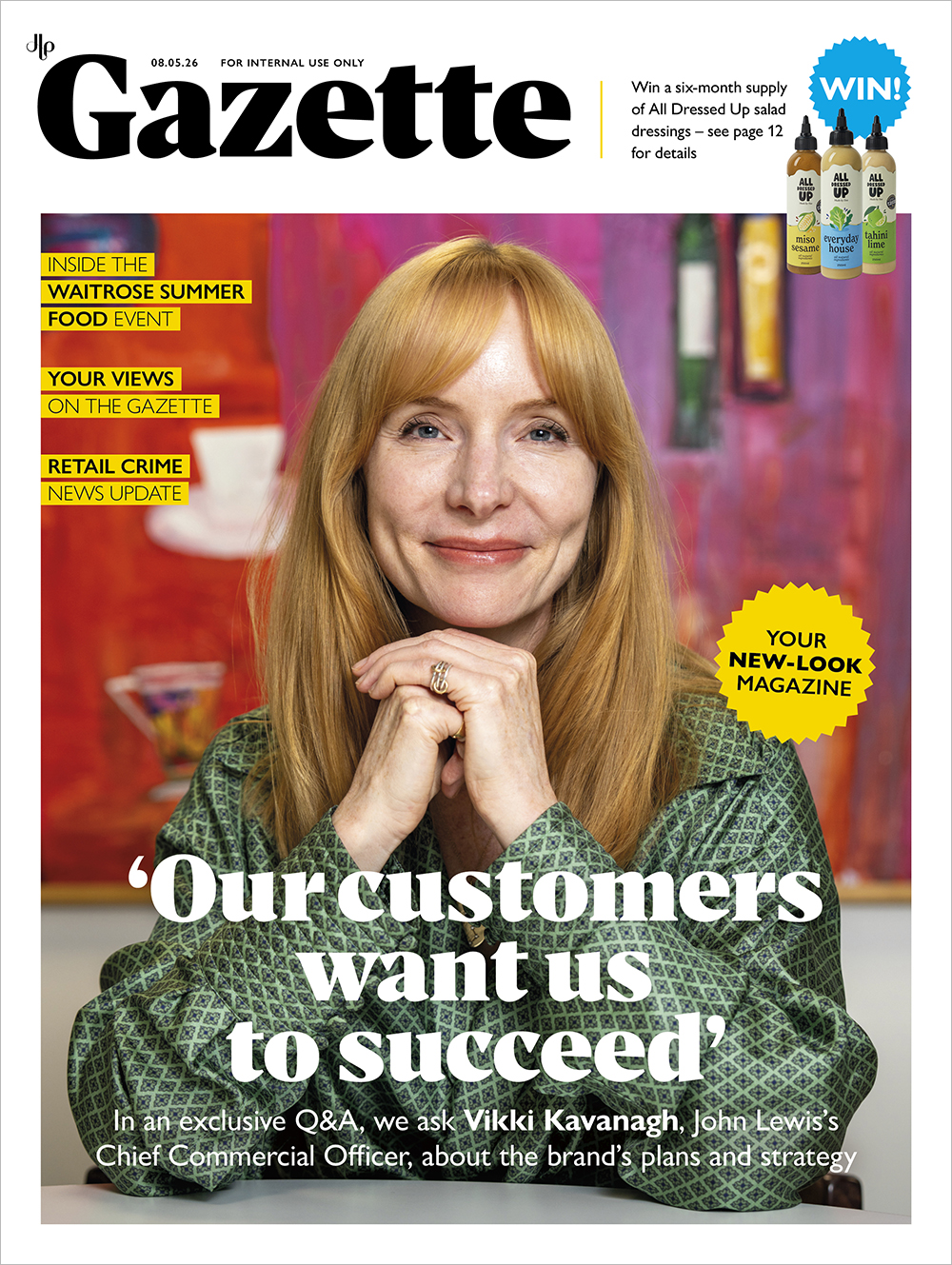 The cover of the second refreshed Gazette