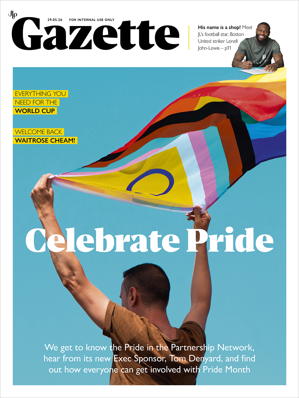 The Pride issue of the refreshed Gazette