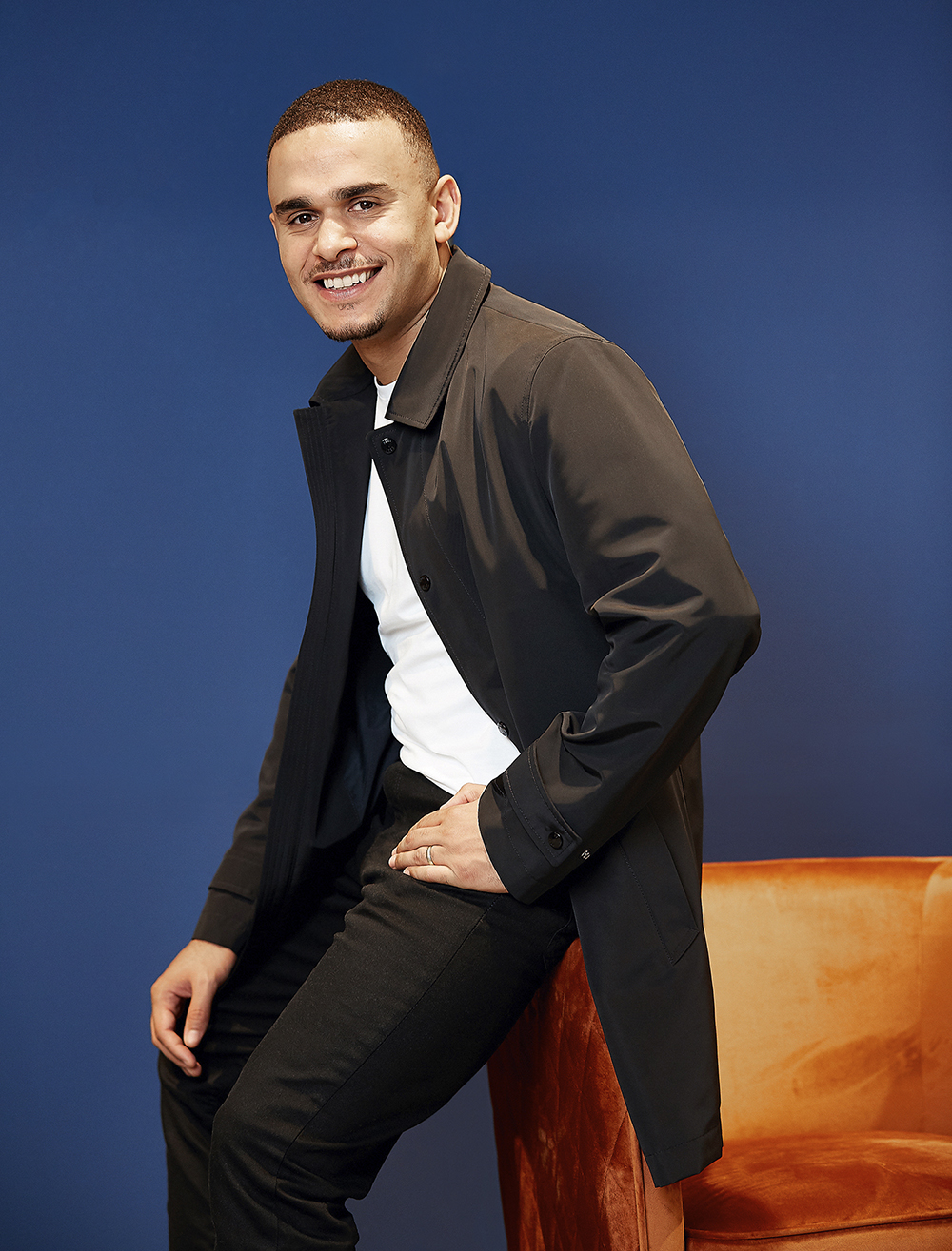 A portrait photo of broadcast journalist and presenter Ashley John-Baptiste