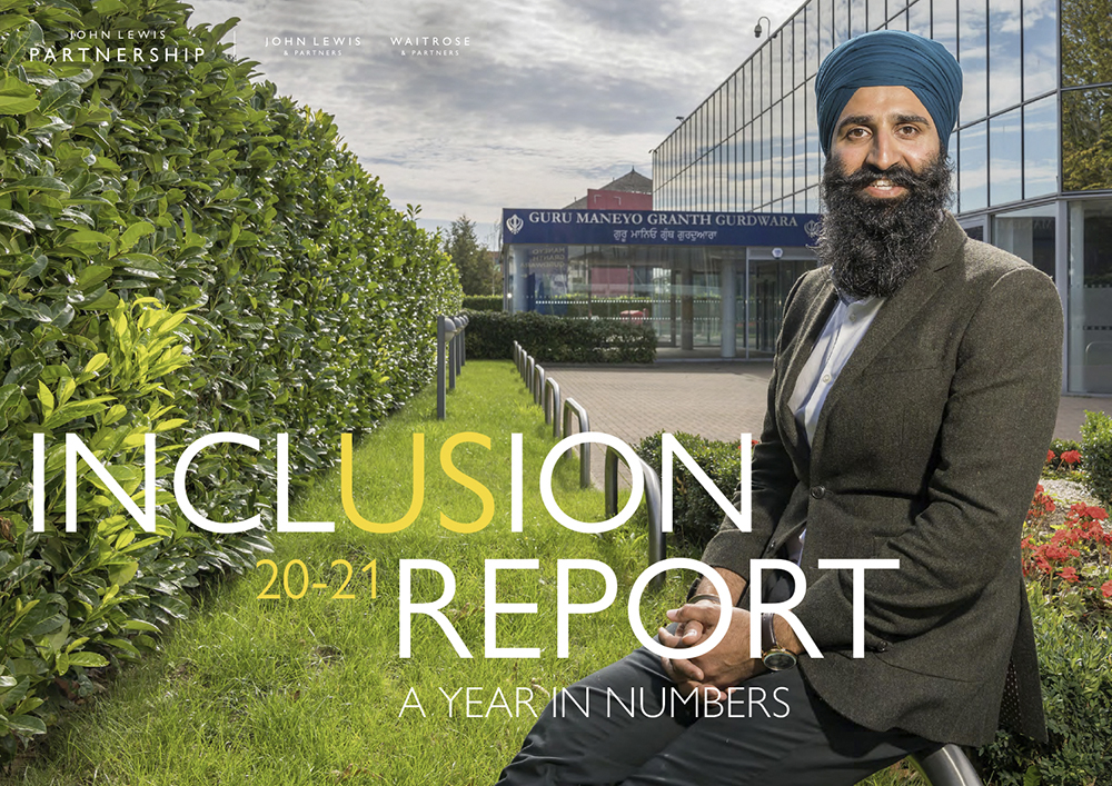The cover of the Partnership's Inclusion Report